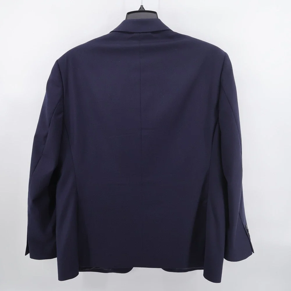 Jos. A. Bank Signature Tailored Blazer Navy Blue Mens 48 Regular